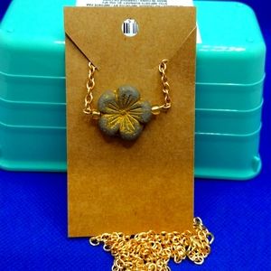 Flower Fidget Spinner Necklace